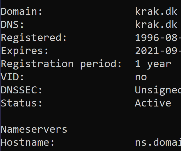 DNS-7-NameServers dns tld whois