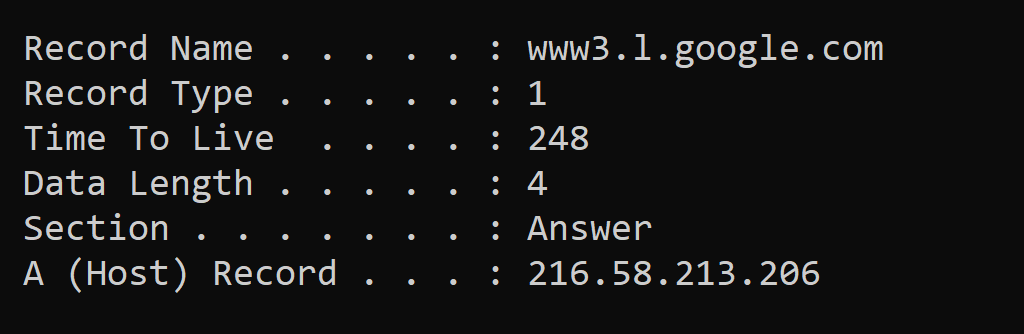 DNS ipconfig displaydns it made easy DNS ipconfig display dns it made easy